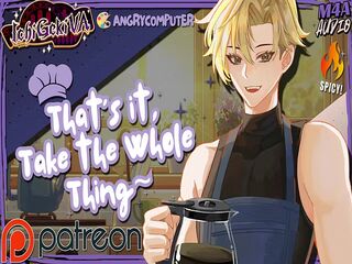 Tattooed Apron Clad House Husband Punishes You for Coming Home Late [M4A NSFW Erotic Audio]