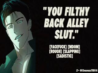 Stranger fucks you in a dark alley  M4F  Male moans  ASMR Audio roleplay