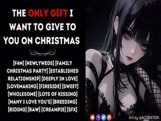 [F4M] The Only Gift I Want to Give To You on Christmas 🖤 (NSFW AUDIO)