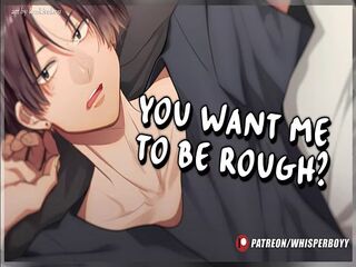 Your Goofball Boyfriend Knows How To Fuck You Rough!!  Male MOANING  Audio Erotica For Women