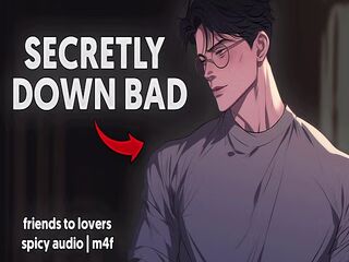 your SHY friend is NOT down bad for you... [he's lying] (bf asmr  audio for girls  shy boy to daddy  friends to lovers  m4f  mdom)