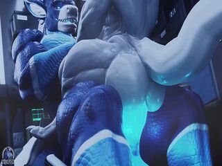 Doom Gooner, Druth & Synth Cumflation Casual Sex animation