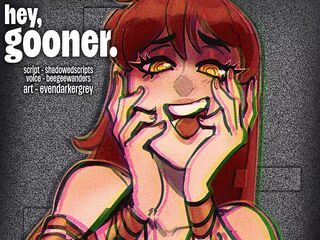 come listen, gooner~  bratty domme uses her addictive voice to tease you with a JOI  asmr roleplay for men